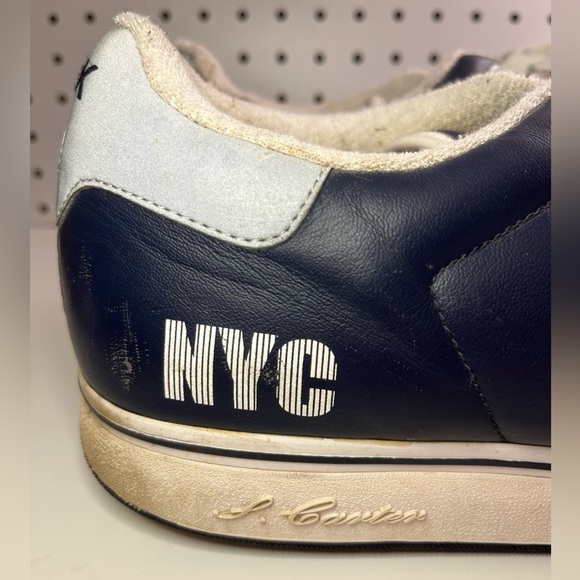 Rare DS S. Carter Jay Z NYC Yankees Reebok White/Navy Men's ’s 16 - Picture 8 of 16
